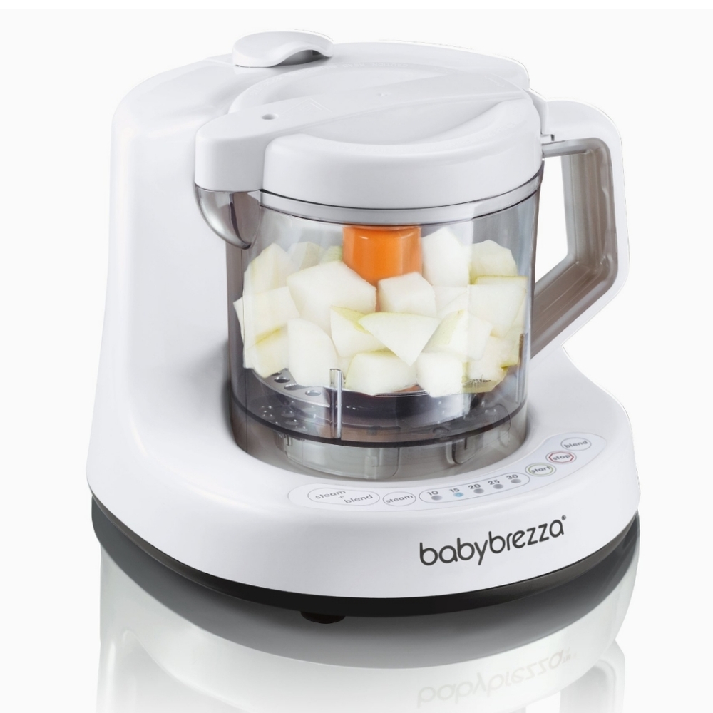 Baby Brezza Baby Food Maker Machine - One Step Cooker, Blender/Steam/ Puree